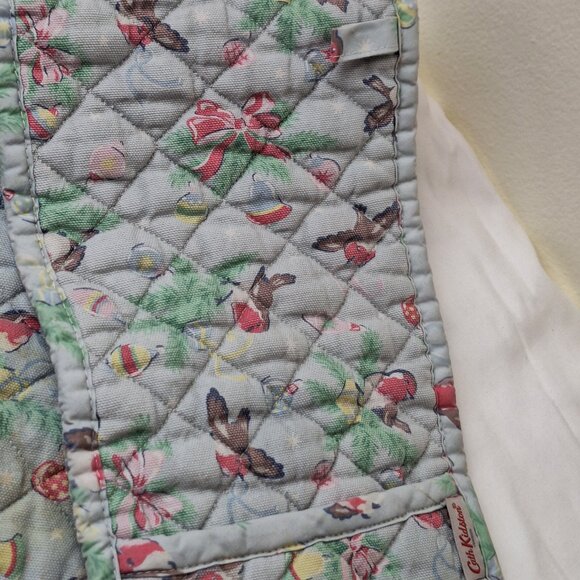 Cath Kidston Christmas blue robins design oven glove - Picture 15 of 15